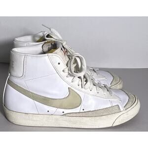 Nike Blazer High Top White Shoes Size 9.5 Men BQ6806-106 Basketball Athletic